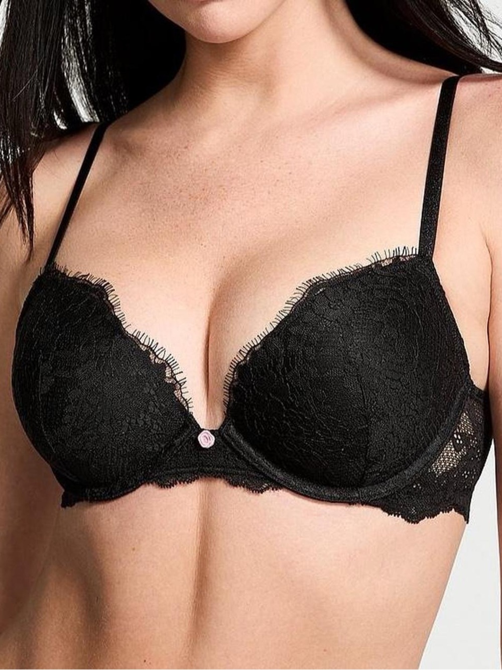 Victoria's Secret Dream Angels Lace Push-up bra - Black